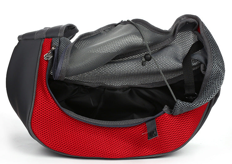 Dog Sling - closable top