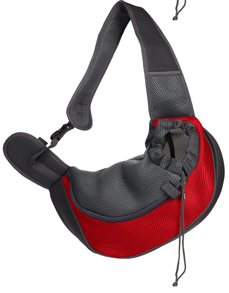 Dog Sling - closable top