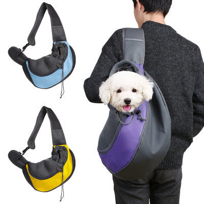 Dog Sling - closable top