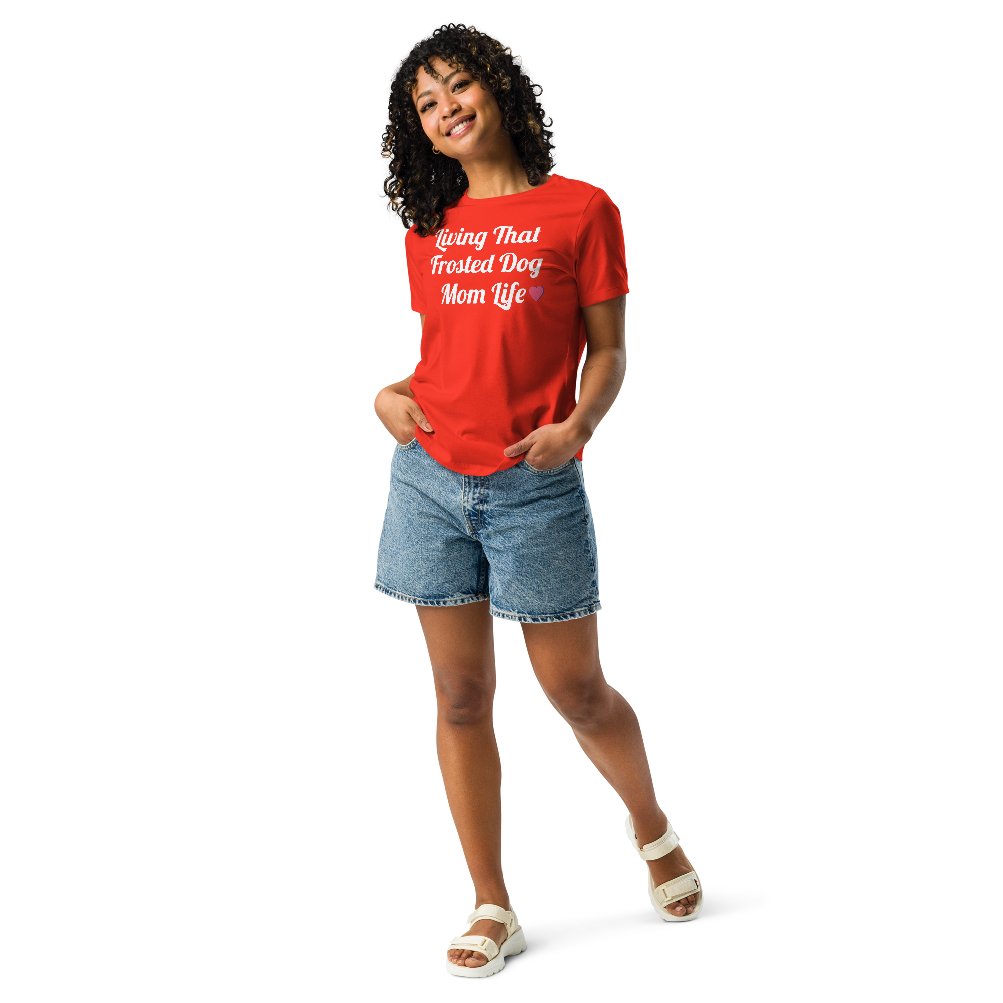 Frosted Dog Mom | Relaxed Fit Tee by Frosted Dog Co.