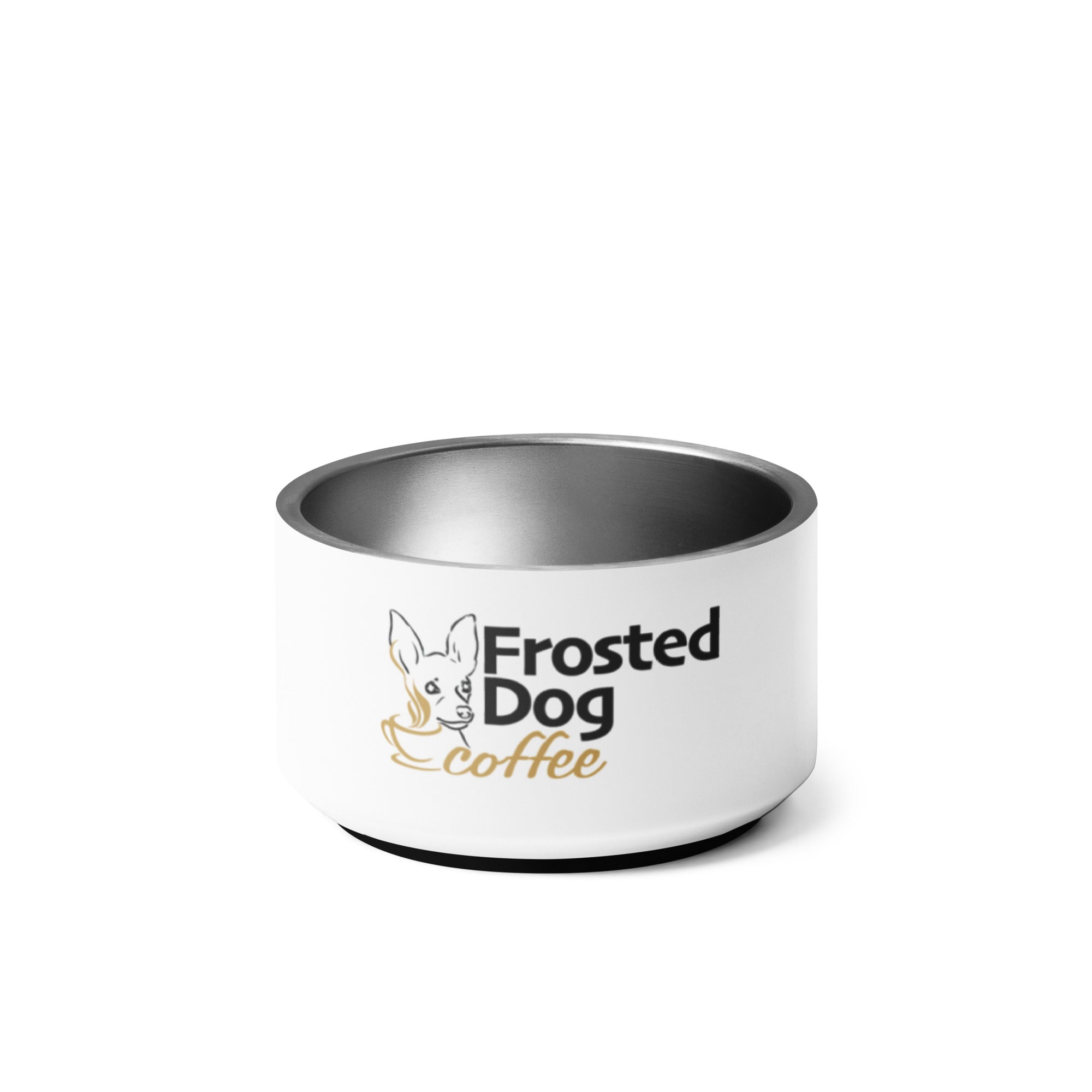 Frosted Dog Personalized Pet Bowl | Piper’s Roast Edition