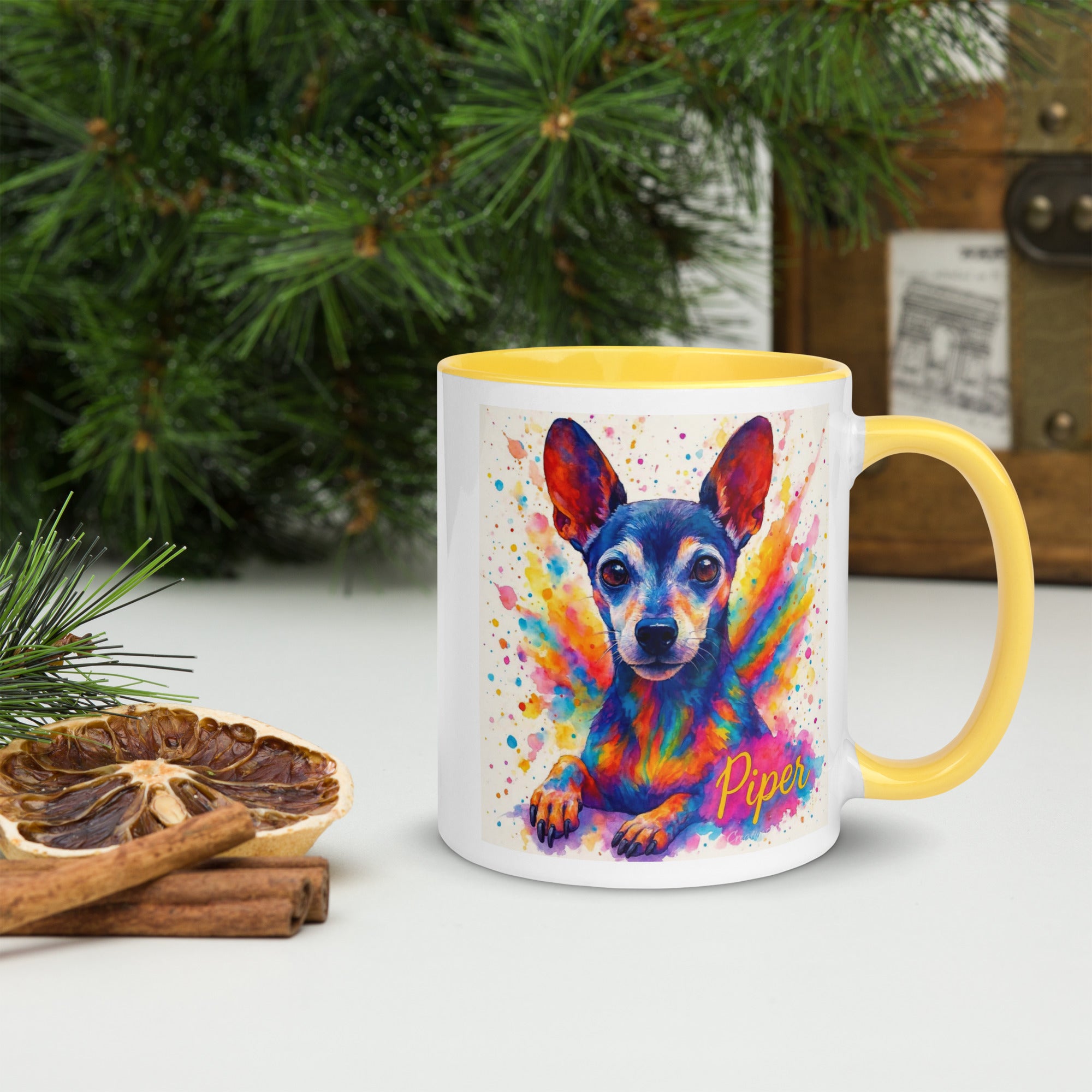 Piper Watercolor Mug – 11oz